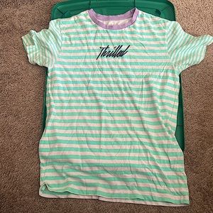 Pacsun 90s themed faded “Thrilled” T-shirt
